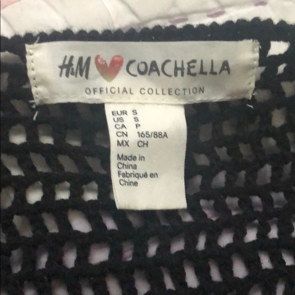 H&MxCoachella Knit Black Tank - Picture 3 of 3
